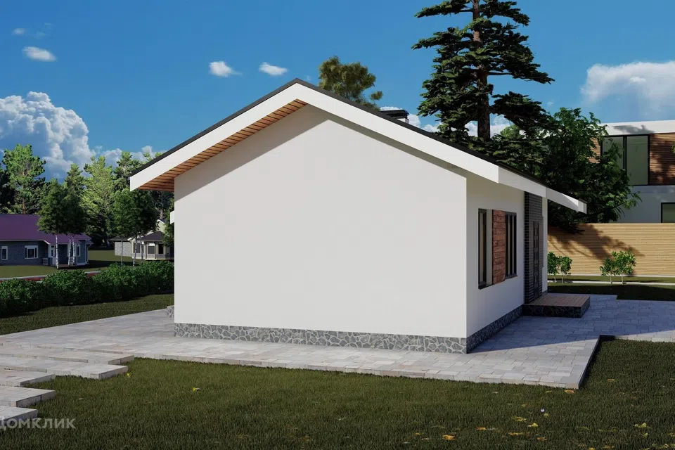 Проект дома Скандинавия 80 из материала Кирпич площадью 
       80 м²,
       3 спальни,
       1 этаж