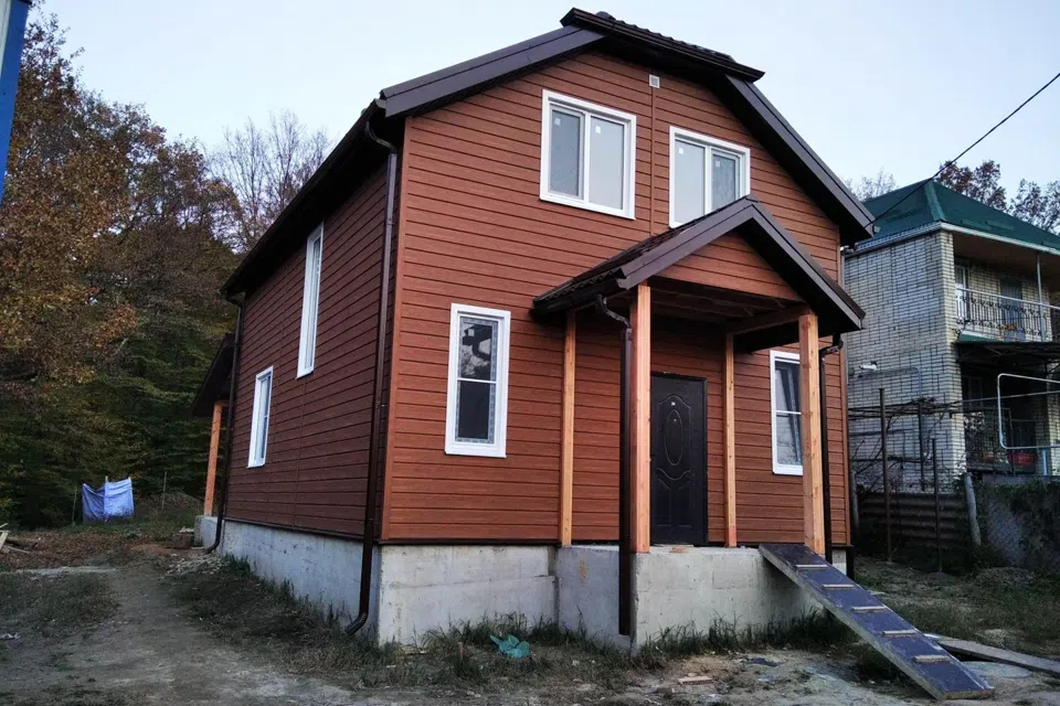 Проект дома Семья из материала SIP-панели площадью 
       140 м²,
       4 спальни,
       2 этажа