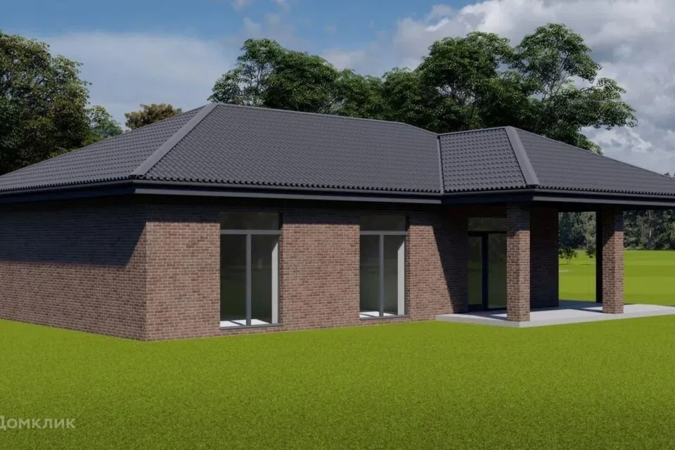 Проект дома 1549 из материала Кирпич площадью
       142,6 м²,
       3 спальни,
       1 этаж