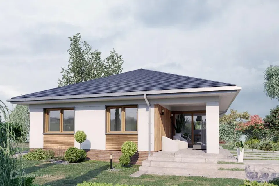 Проект дома Кабан из материала Кирпич площадью
       160 м²,
       3 спальни,
       1 этаж