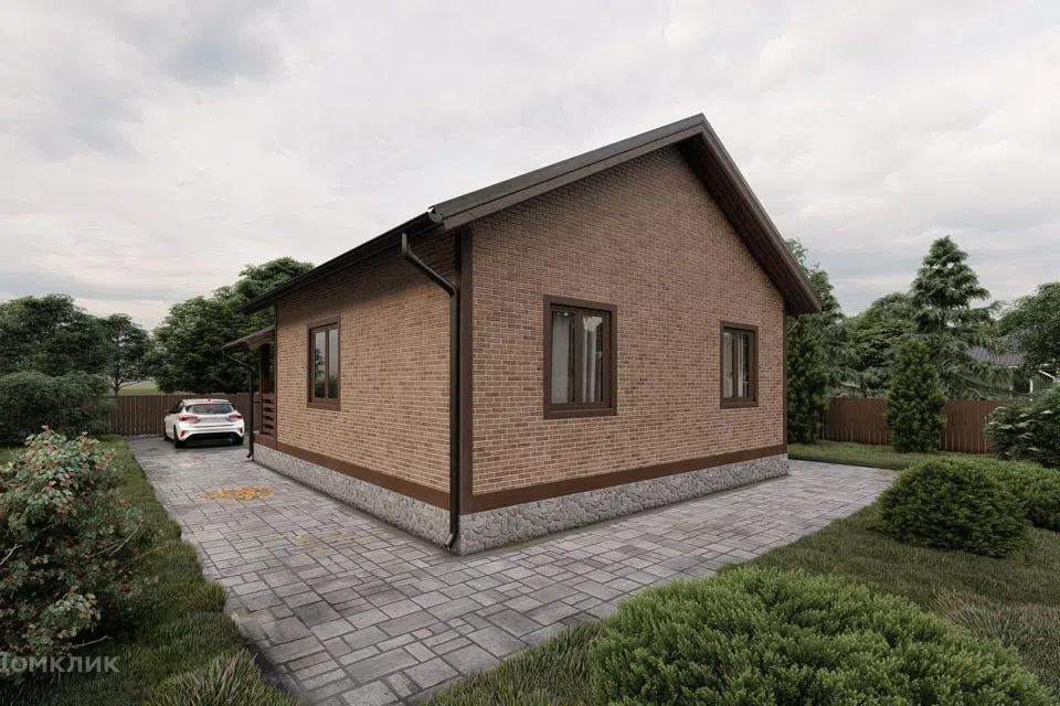 Проект дома Ладога из материала SIP-панели площадью
71 м²,
2 спальни,
1 этаж