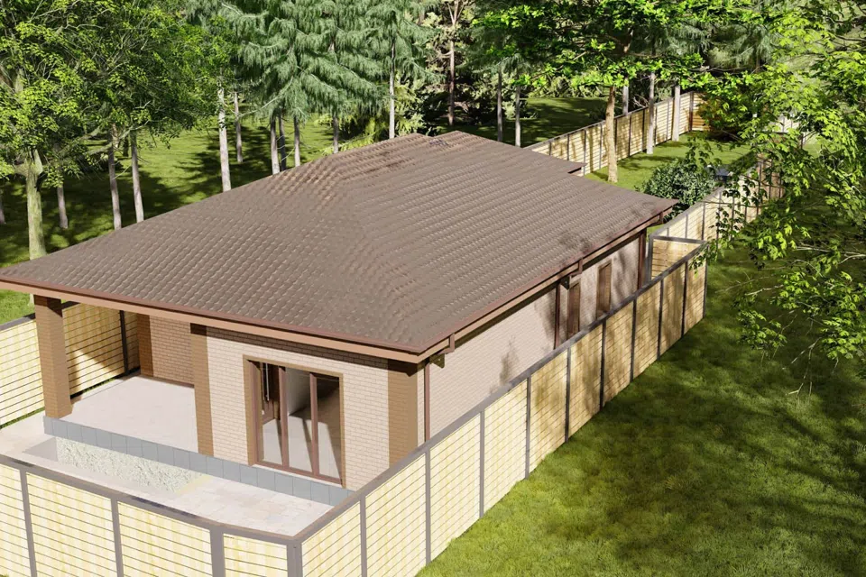 Проект дома Дом 5 из материала Кирпич площадью
       120 м²,
       3 спальни,
       2 этажа