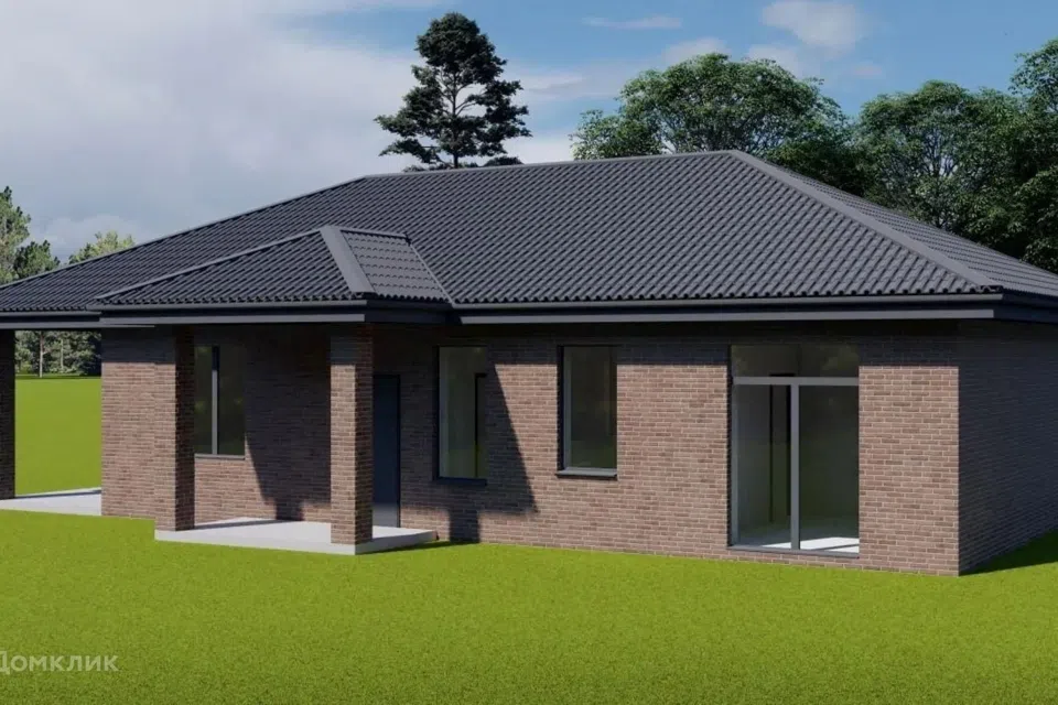 Проект дома 1549 из материала Кирпич площадью
       142,6 м²,
       3 спальни,
       1 этаж
