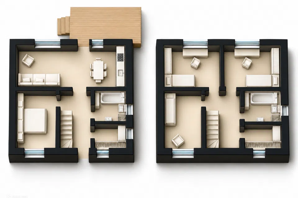 Проект дома Вертикаль из материала Кирпич площадью
       146 м²,
       4 спальни,
       2 этажа