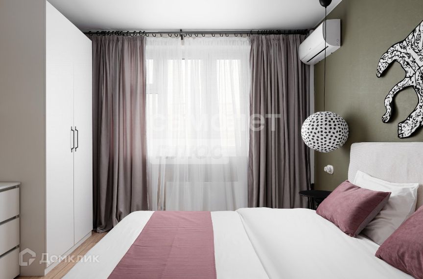 Продаётся 2-комнатная квартира, 54.5 м²
