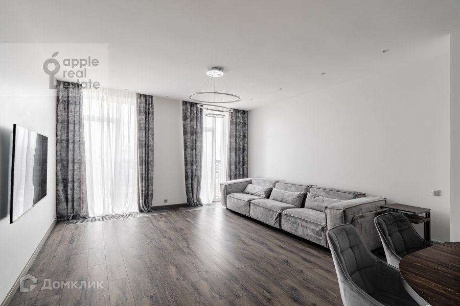 Сдаётся 4-комнатная квартира, 125 м²