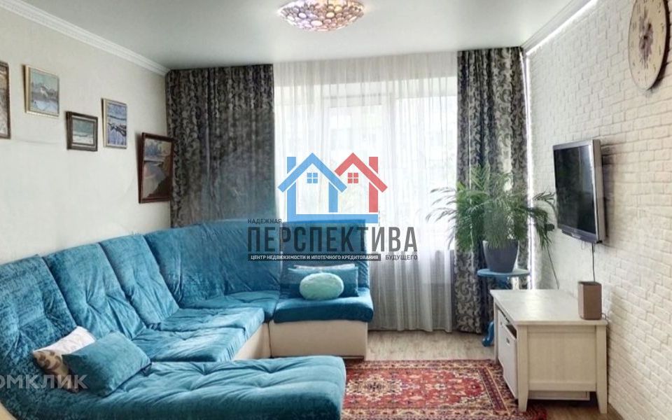Продаётся 3-комнатная квартира, 60 м²