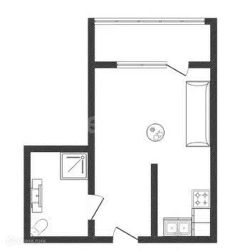 Продаётся студия, 21.7 м²