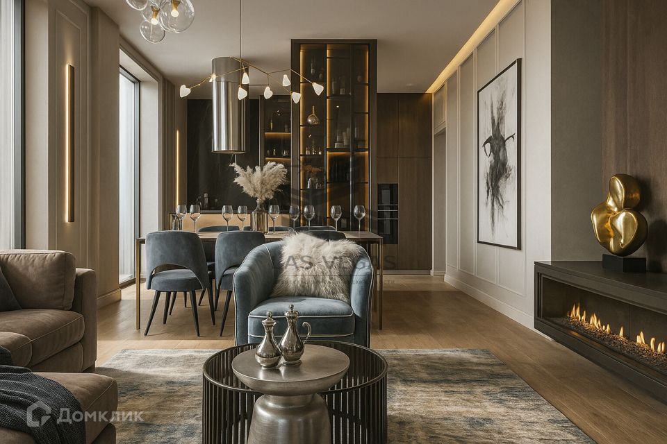 Сдаётся 3-комнатная квартира, 115 м²