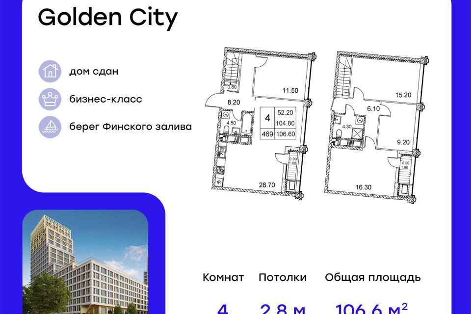 Купить Квартиру Жк Золотая Линия 2