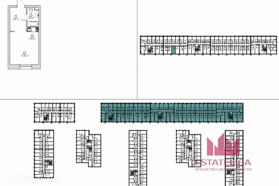 Продаётся студия, 27.2 м²