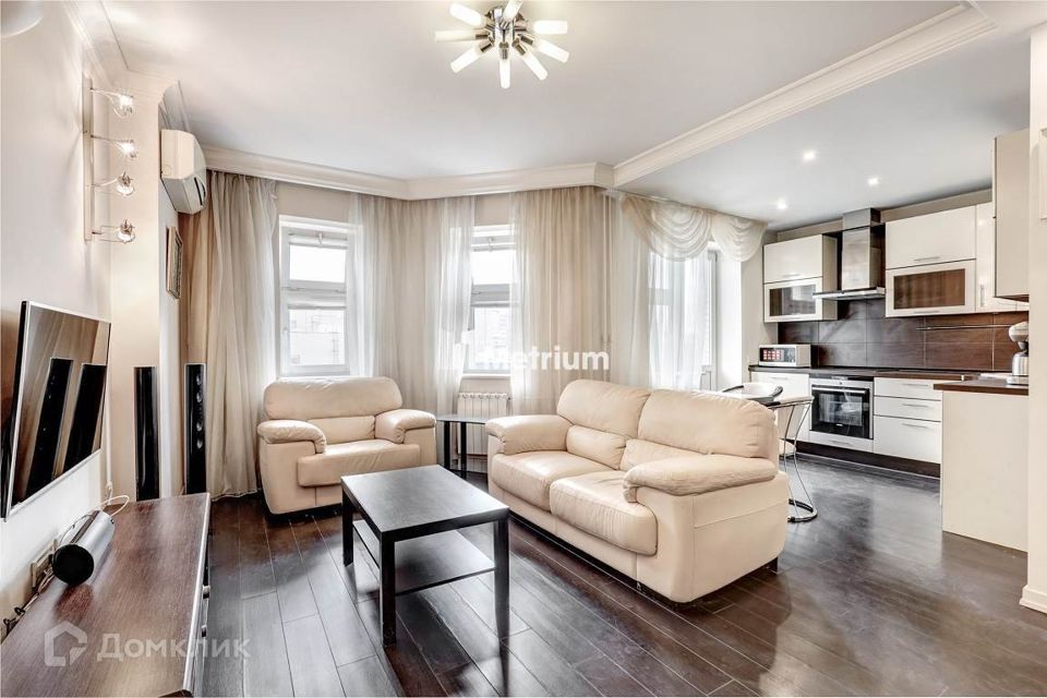 Продаётся 2-комнатная квартира, 55.5 м²