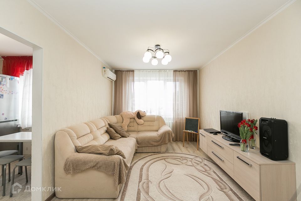 Продаётся 3-комнатная квартира, 64.6 м²
