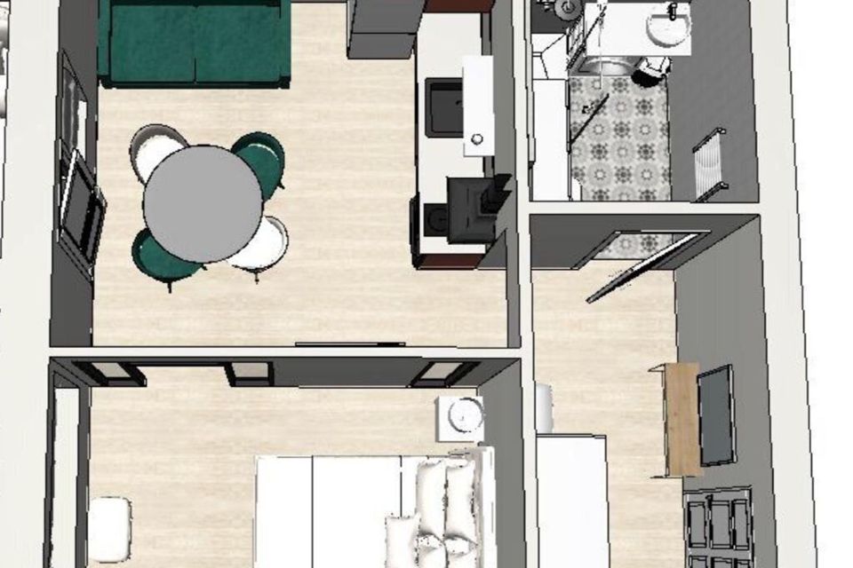 Продаётся 1-комнатная квартира, 37 м²