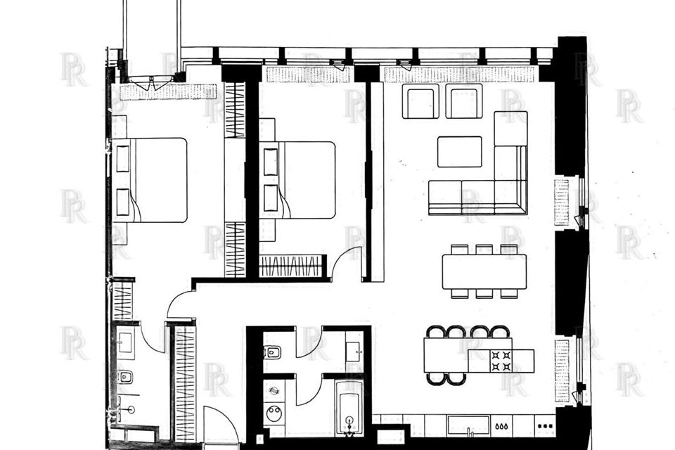 Продаётся 3-комнатная квартира, 101.2 м²