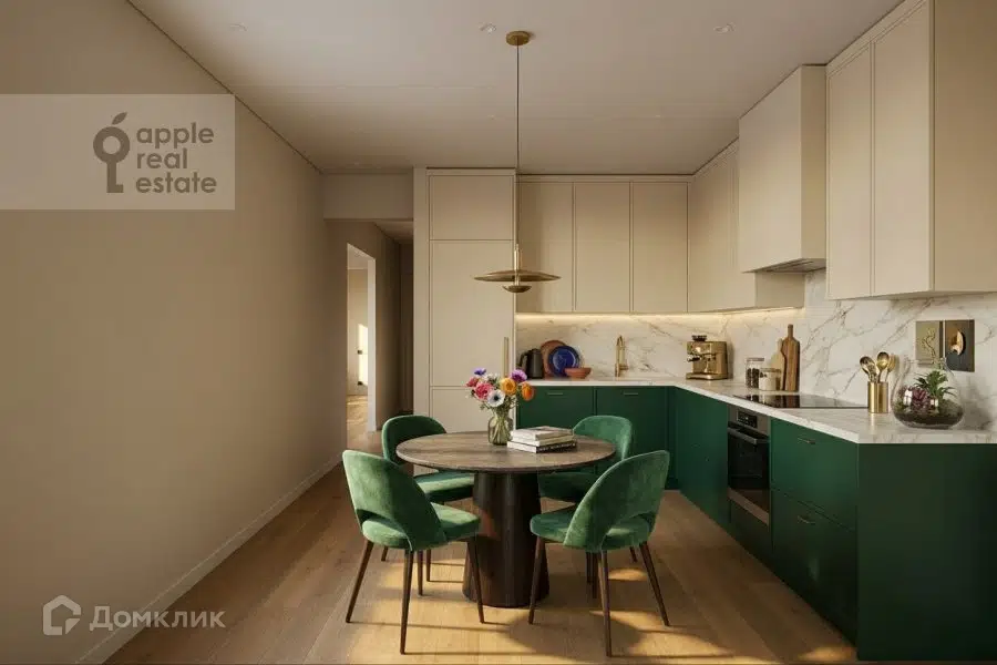 Продаётся 3-комнатная квартира, 100 м²
