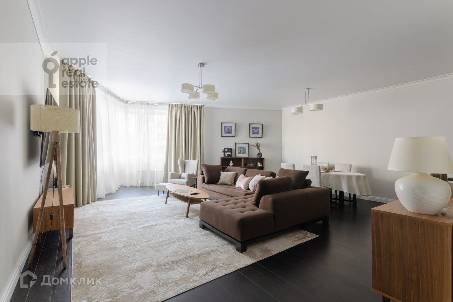 Сдаётся 3-комнатная квартира, 123 м²