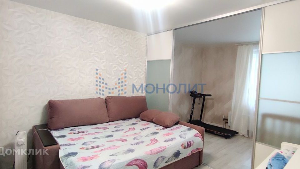 Продаётся 2-комнатная квартира, 52.4 м²