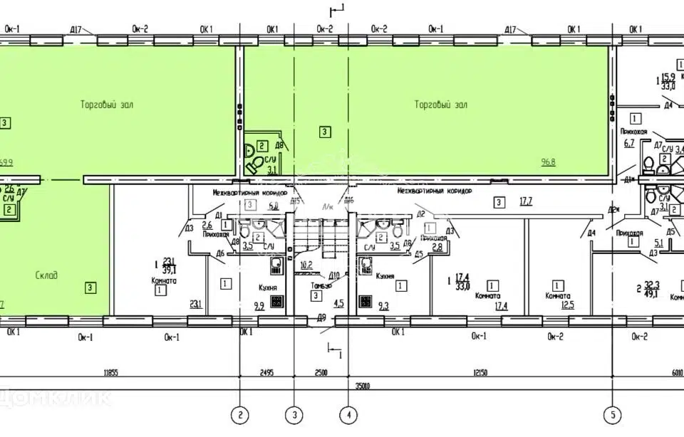 Продаётся торговое помещение, 250 м²