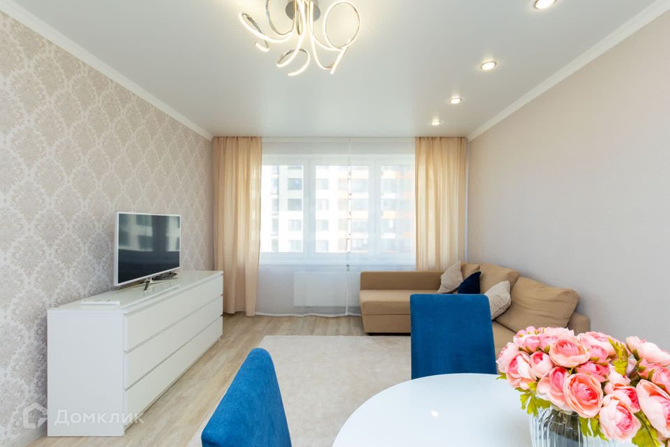 Продаётся 1-комнатная квартира, 46.6 м²