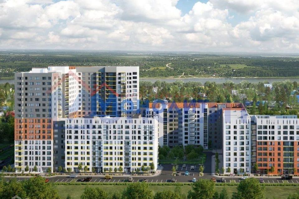 Продаётся 1-комнатная квартира, 44.4 м²