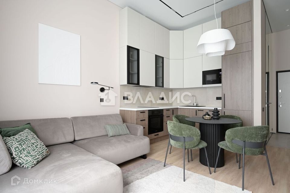 Продаётся 1-комнатная квартира, 48.33 м²