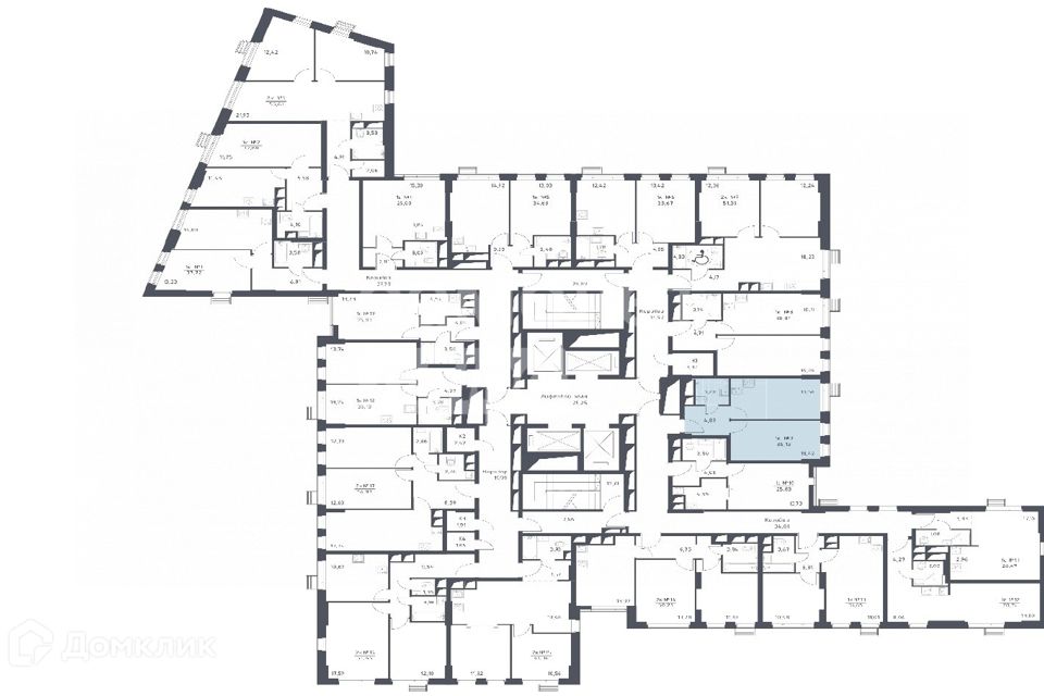 Продаётся 1-комнатная квартира, 35.2 м²