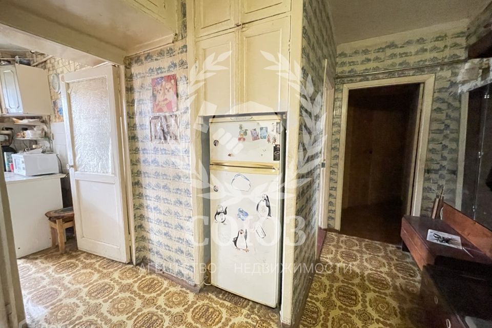 Продаётся 3-комнатная квартира, 59.9 м²