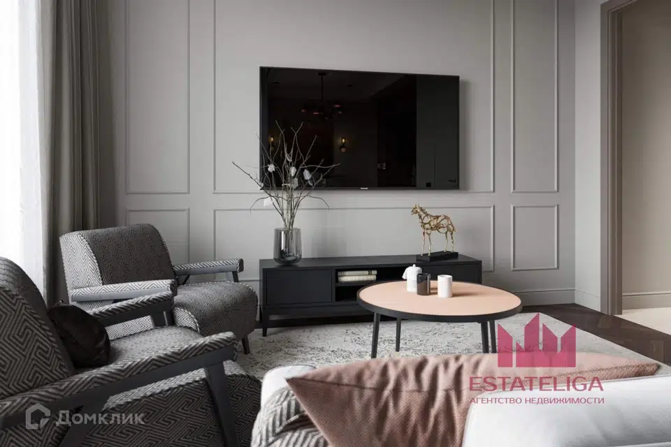 Продаётся 3-комнатная квартира, 82 м²