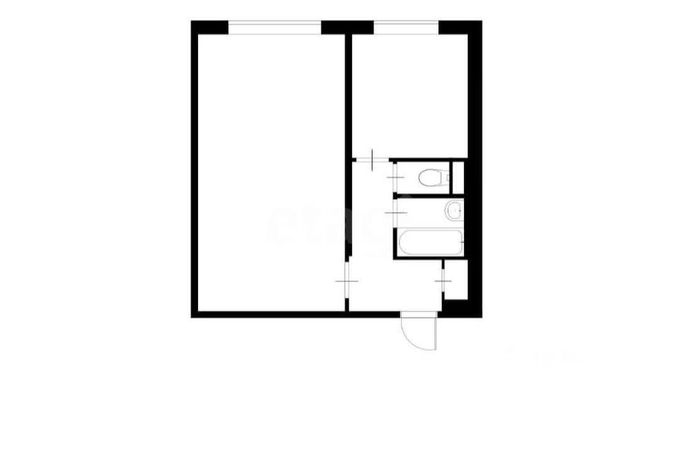 Сдаётся 1-комнатная квартира, 28 м²