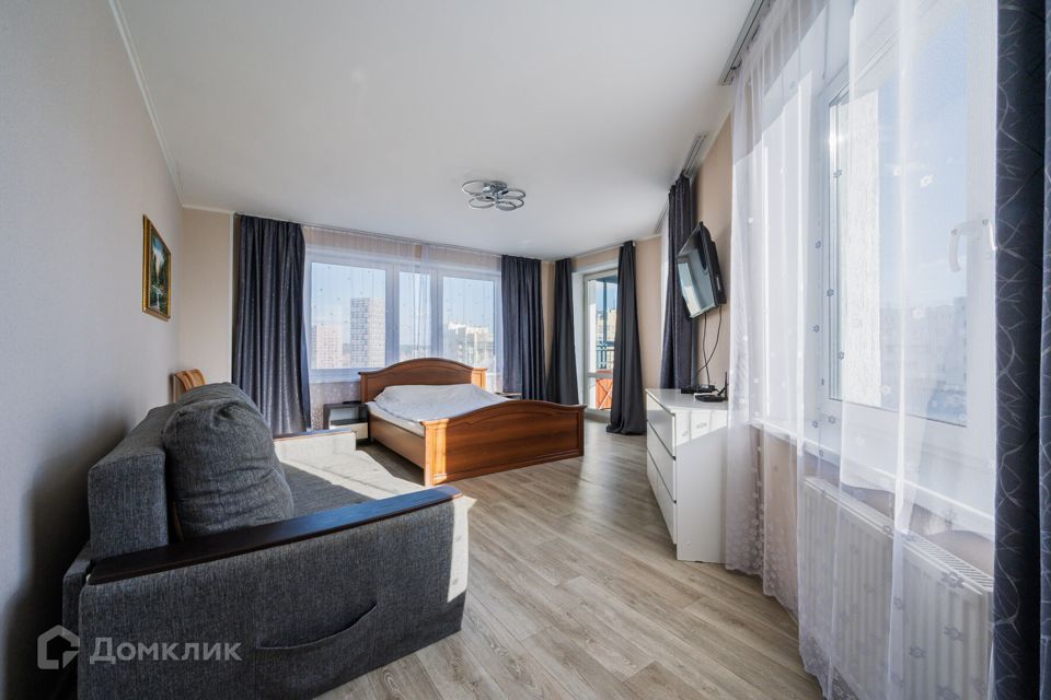 Продаётся 1-комнатная квартира, 54.9 м²