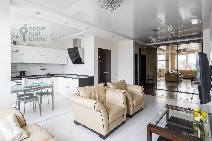 Сдаётся 3-комнатная квартира, 87 м²