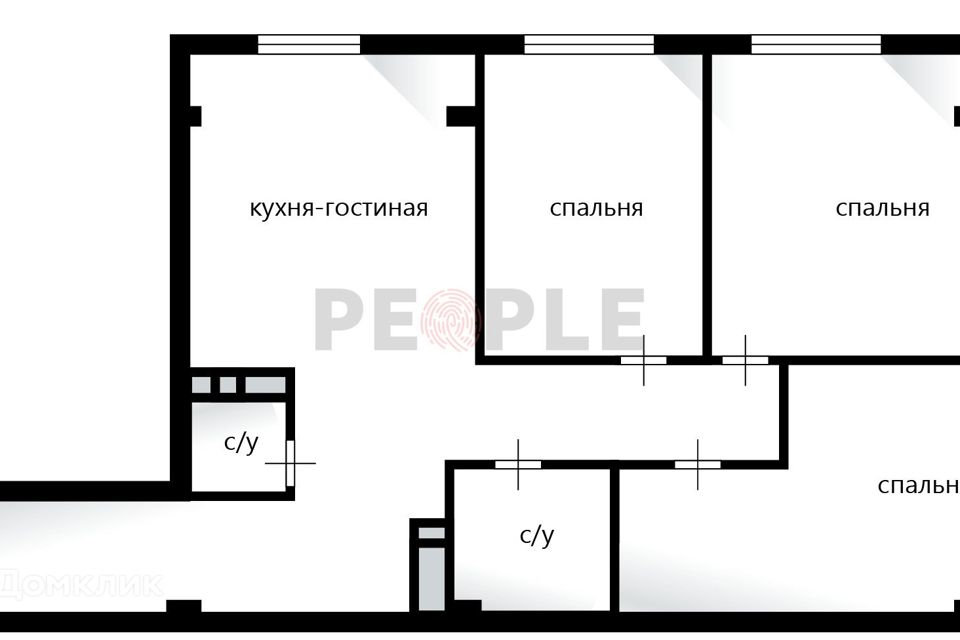 Продаётся 3-комнатная квартира, 141 м²