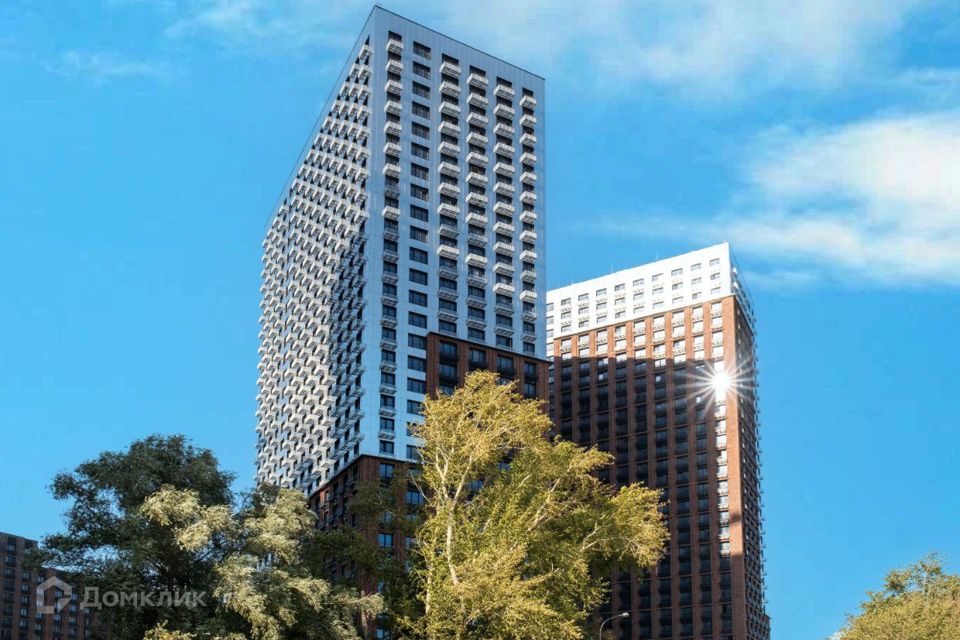 Продаётся 1-комнатная квартира, 43.7 м²