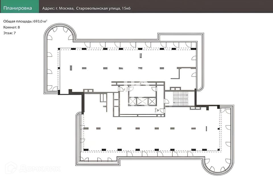 Продаётся 5-комнатная квартира, 693 м²