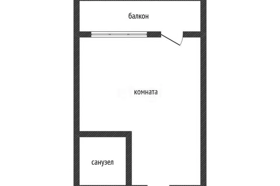 Продаётся студия, 21.3 м²