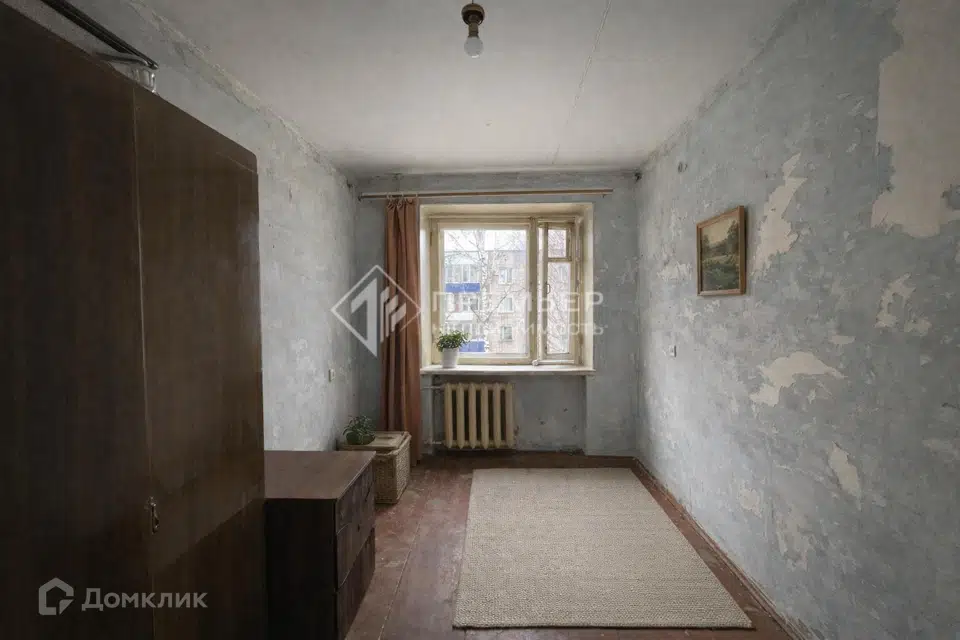 Продаётся 3-комнатная квартира, 60.3 м²