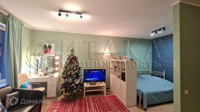 Продаётся 1-комнатная квартира, 42.2 м²