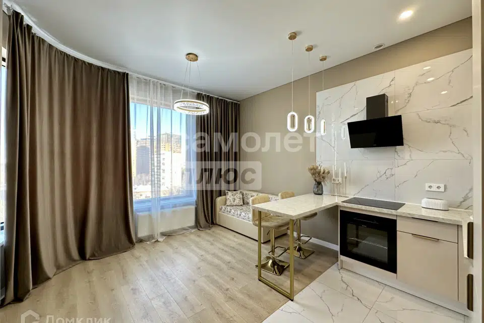 Продаётся 1-комнатная квартира, 43.5 м²