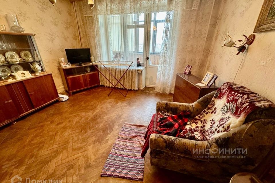 Продаётся 2-комнатная квартира, 43.3 м²