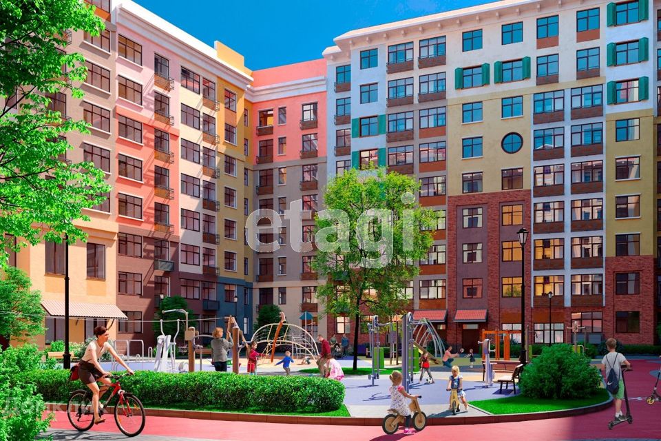 Продаётся 2-комнатная квартира, 57.6 м²