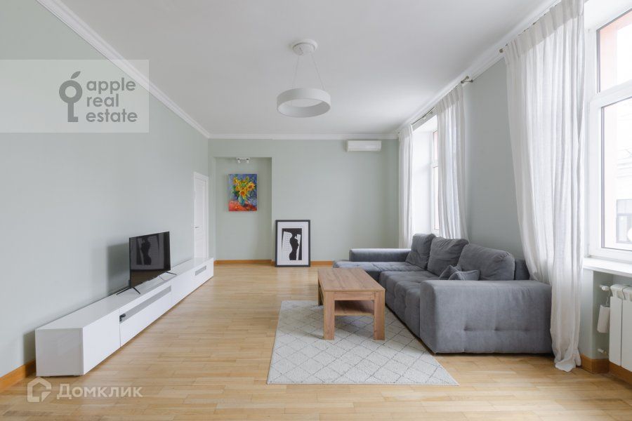 Сдаётся 4-комнатная квартира, 125 м²