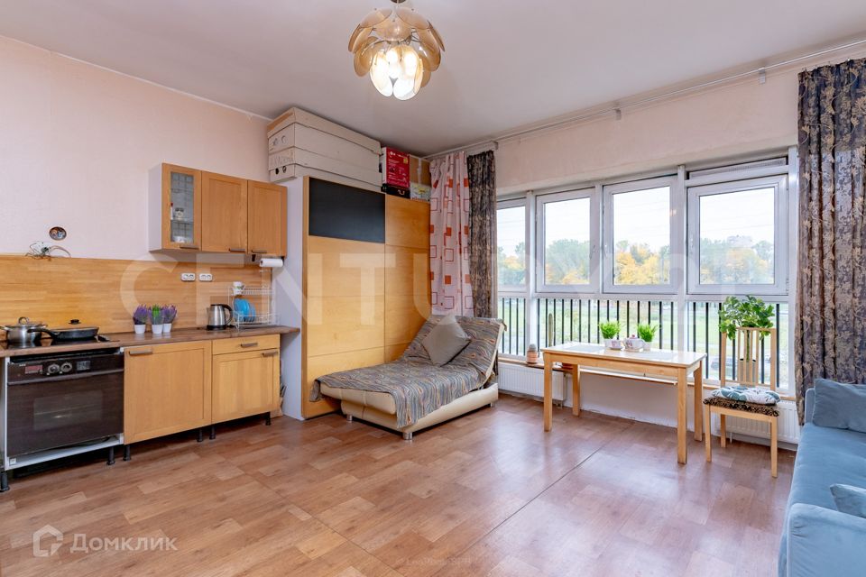 Продаётся 1-комнатная квартира, 46.7 м²