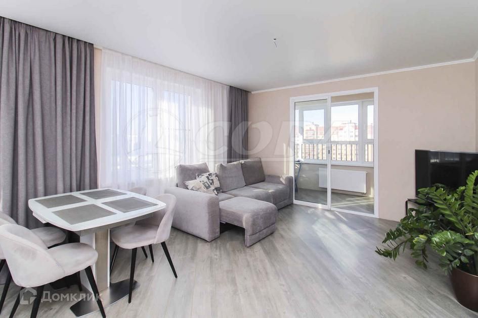 Продаётся 2-комнатная квартира, 69.3 м²