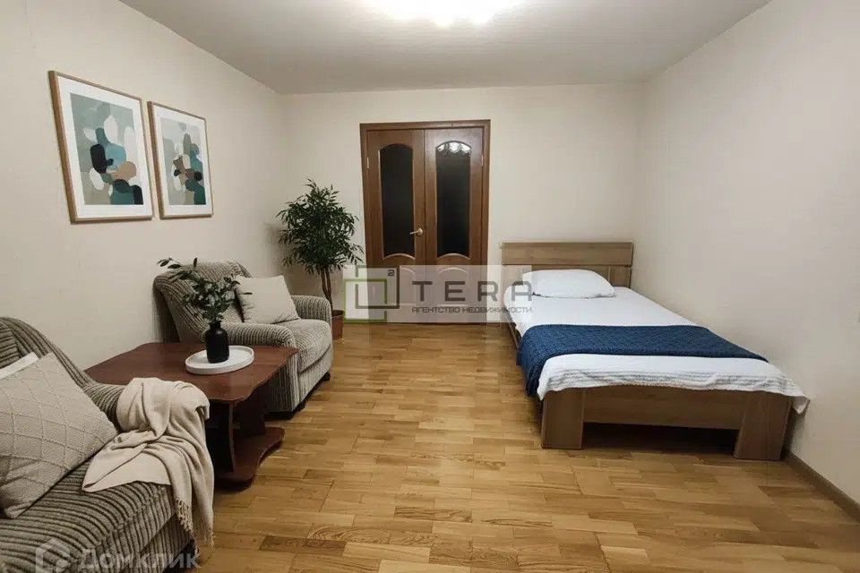Продаётся 1-комнатная квартира, 39.6 м²