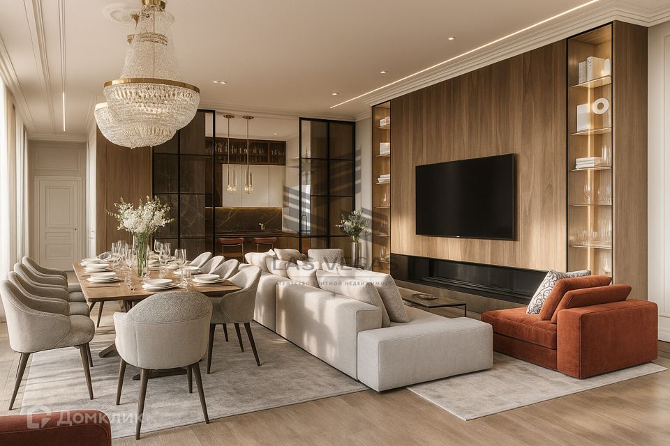 Сдаётся 3-комнатная квартира, 105 м²