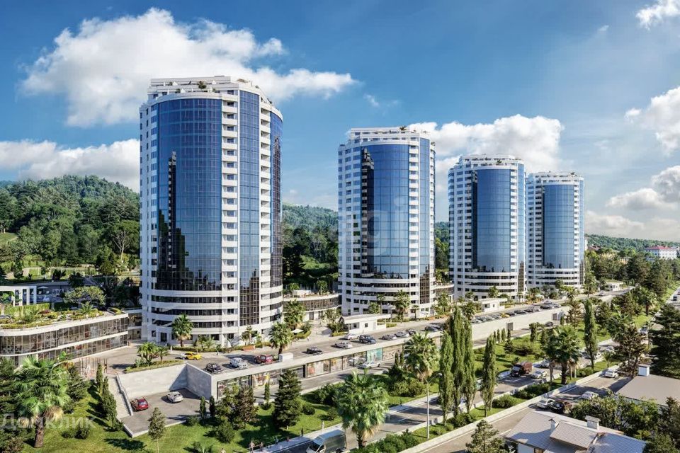 Продаётся 1-комнатная квартира, 55.9 м²