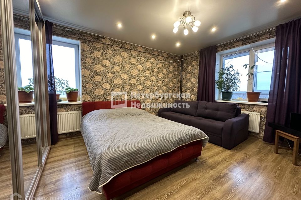 Продаётся 1-комнатная квартира, 39.5 м²