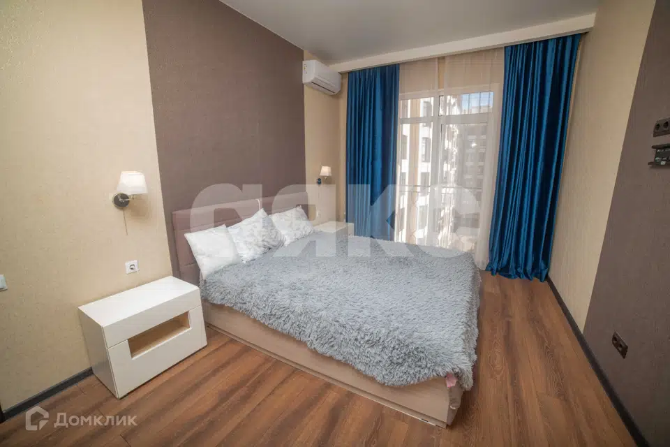 Продаётся 1-комнатная квартира, 56.6 м²