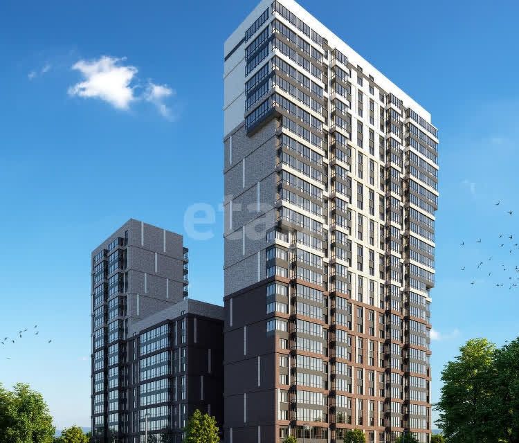 Продаётся 3-комнатная квартира, 96.4 м²